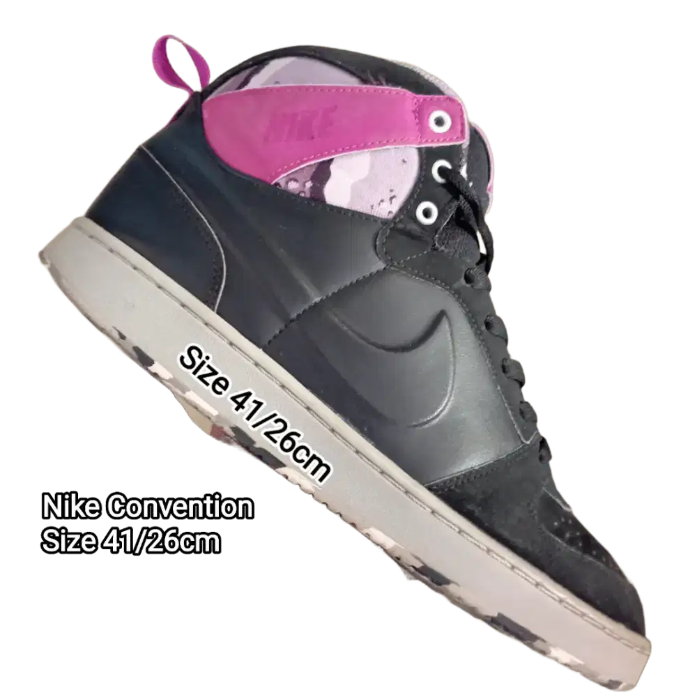 Nike high kulit size 41/26cm