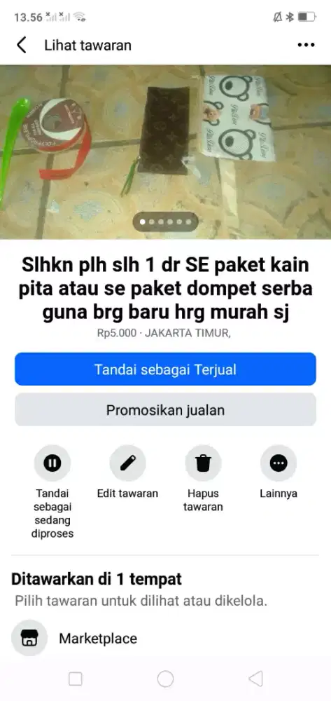 Slhkn plh slh 1 psg dr tas dompet serba guna atau sblh nya hrg murah2