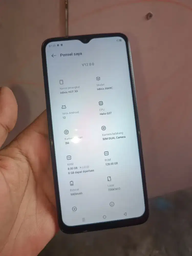 INFINIX HOT 30 i 8/128 masih orian