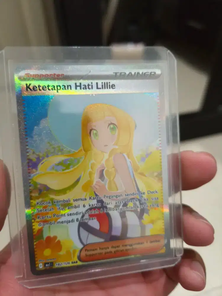 Kartu Pokemon Indonesia TGC Ketetapan Hati Lillie SAR MA1