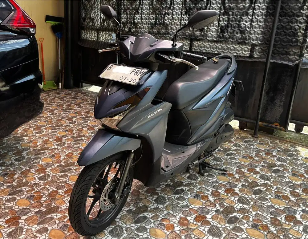 honda beat deluxe keyless charger new tgn 1  biru vario scoopy