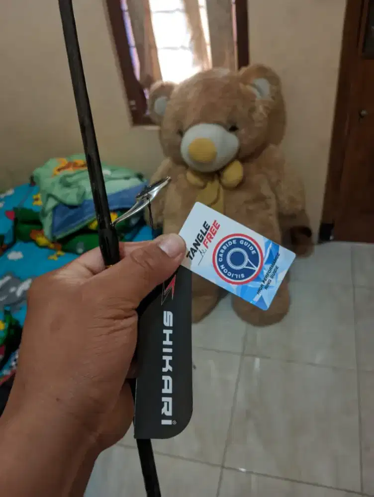 Real shimano dan pancing shikari tasman