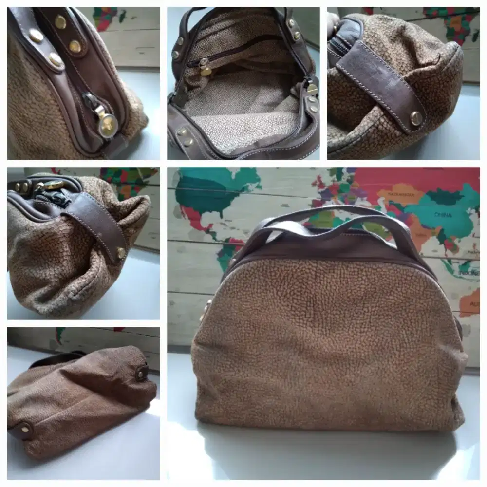 Tas fashion wanita tenteng Borbonese by Redwall, preloved