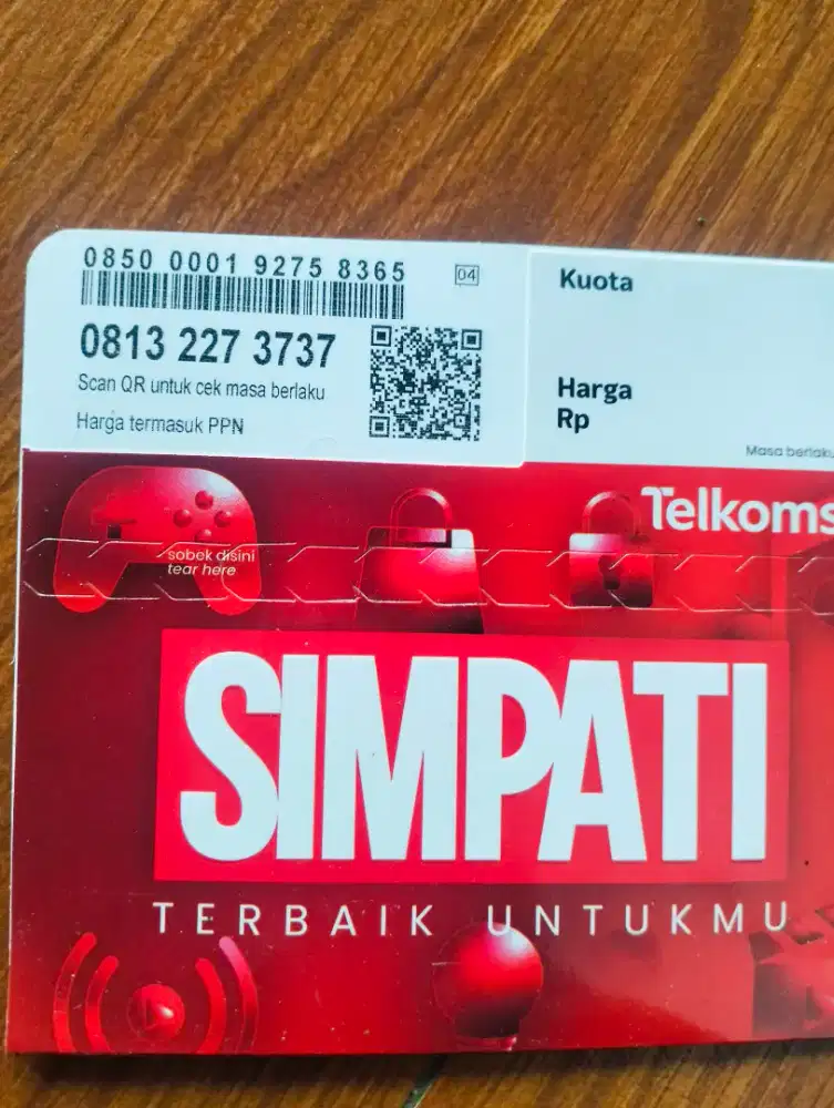 Nomor cantik simpati Telkomsel 11 digit g
