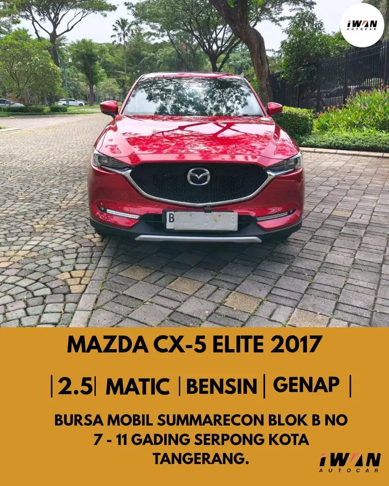 MAZDA CX5 ELITE 2.5 AT SKYACTIVE 2017