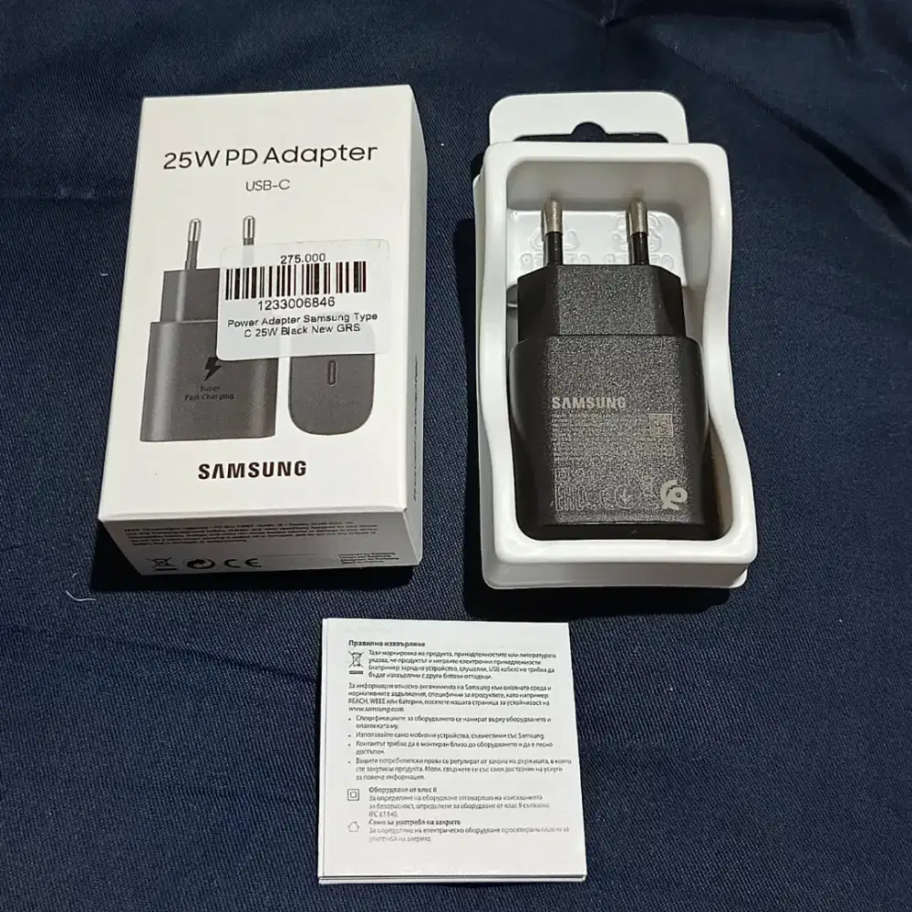Samsung Adapter
USB-C 25W