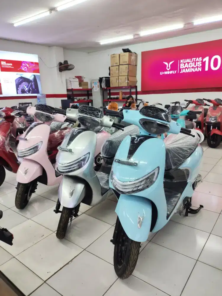 HOT PROMO AKHIR TAHUN!! MOTOR LISTRIK, BERGARANSI RESMI 10 TAHUN