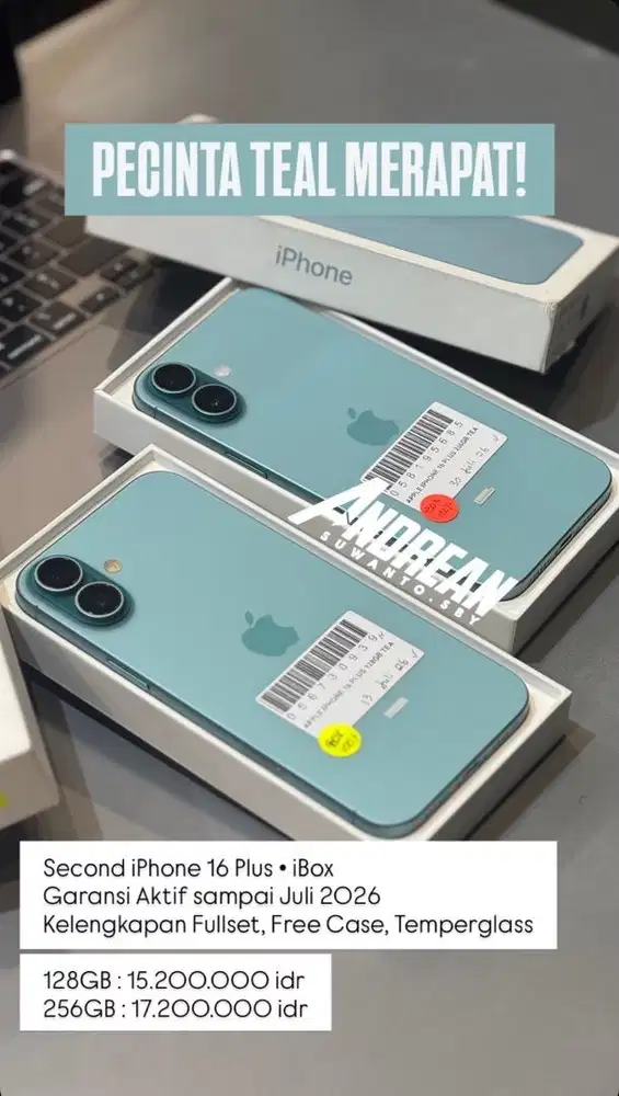 Second Iphone 16 Plus iBox