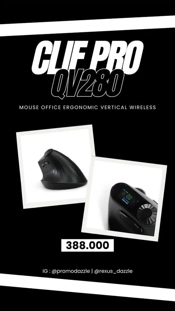 Rexus mouse office Clif pro QV-280
