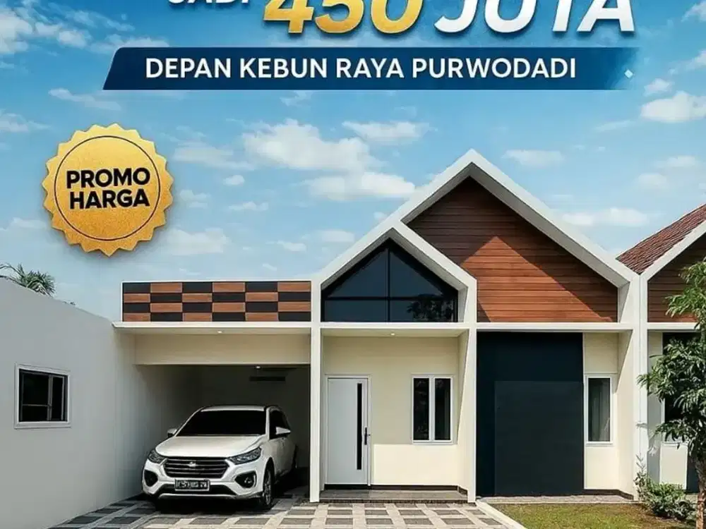 Promo Rumah murah New Capang residence Purwodadi 250 m Jl. Provinsi