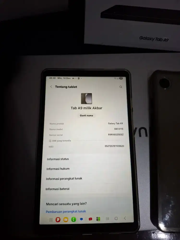 Samsung Galaxy Tab A9 4G LTE