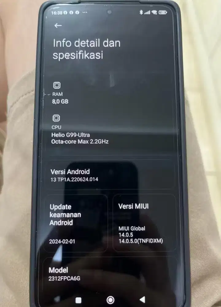 Poco M6 Pro 8/256GB bekas like new