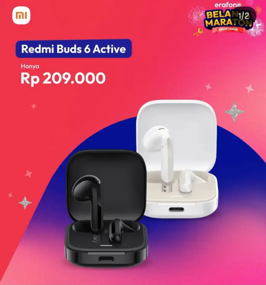 Redmi Buds 6 Active New & Original 100%