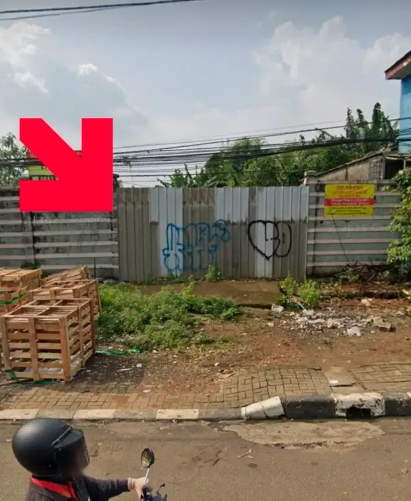 Lahan pinggir jalan raya Cileungsi Bogor