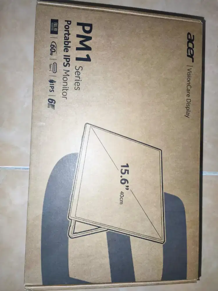 Monitor Acer LED Portable IPS PM161Q-Full HD 15,6