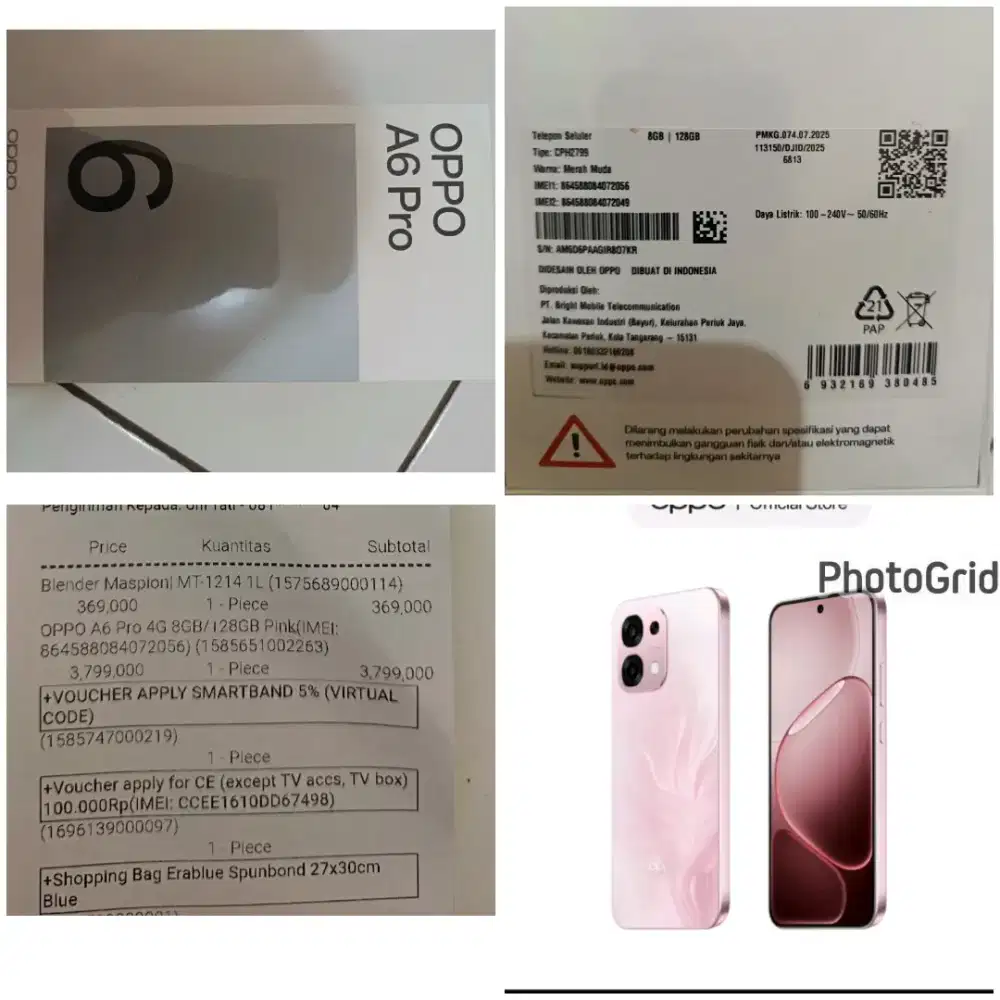 OPPO A6 PRO 8/128 PINK