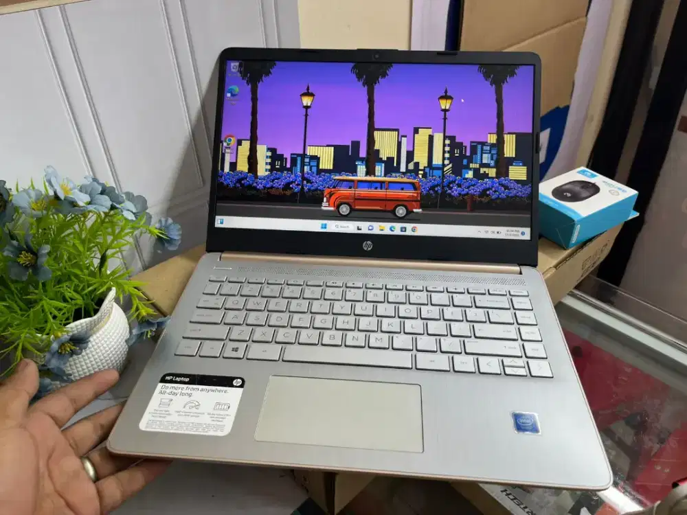 Laptop hp type hp-14dq0xxx
Ram 4
Ssd/emmc 62 GB Plus eksternal 128