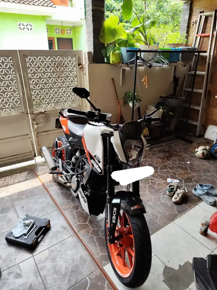 KTM Duke 200 non abs surat lengkap