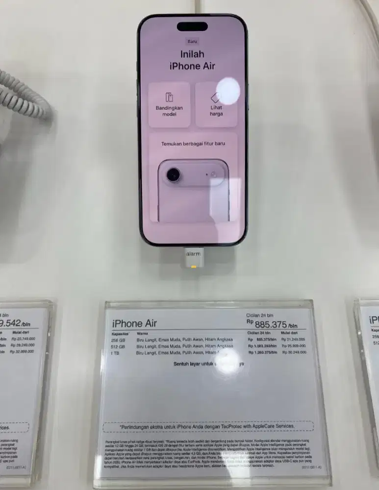 Cicilan iPhone 17 Air mulai dari 1jutaan