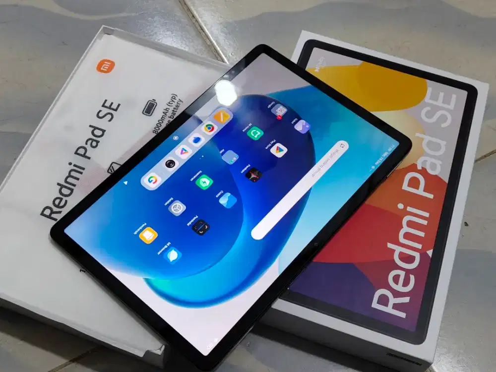 redmi pad se 4/128 fulset original mulus istimewah