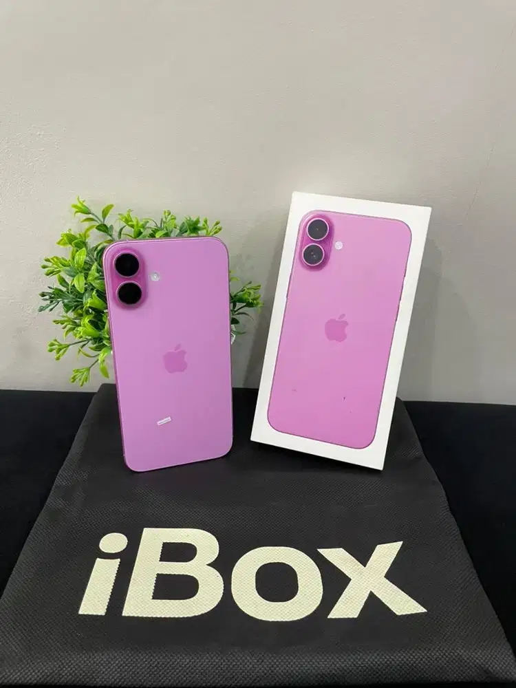 IPhone 16 Plus 128GB iBox Purple mulus Fullset Ori BH 100% 3Utool 100