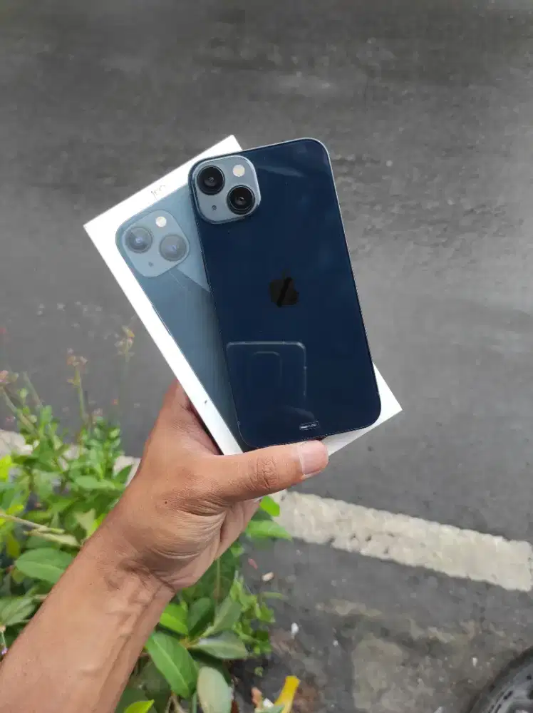 iPhone 13 128gn BH 100% Garansi Resmi iBox Fulset original