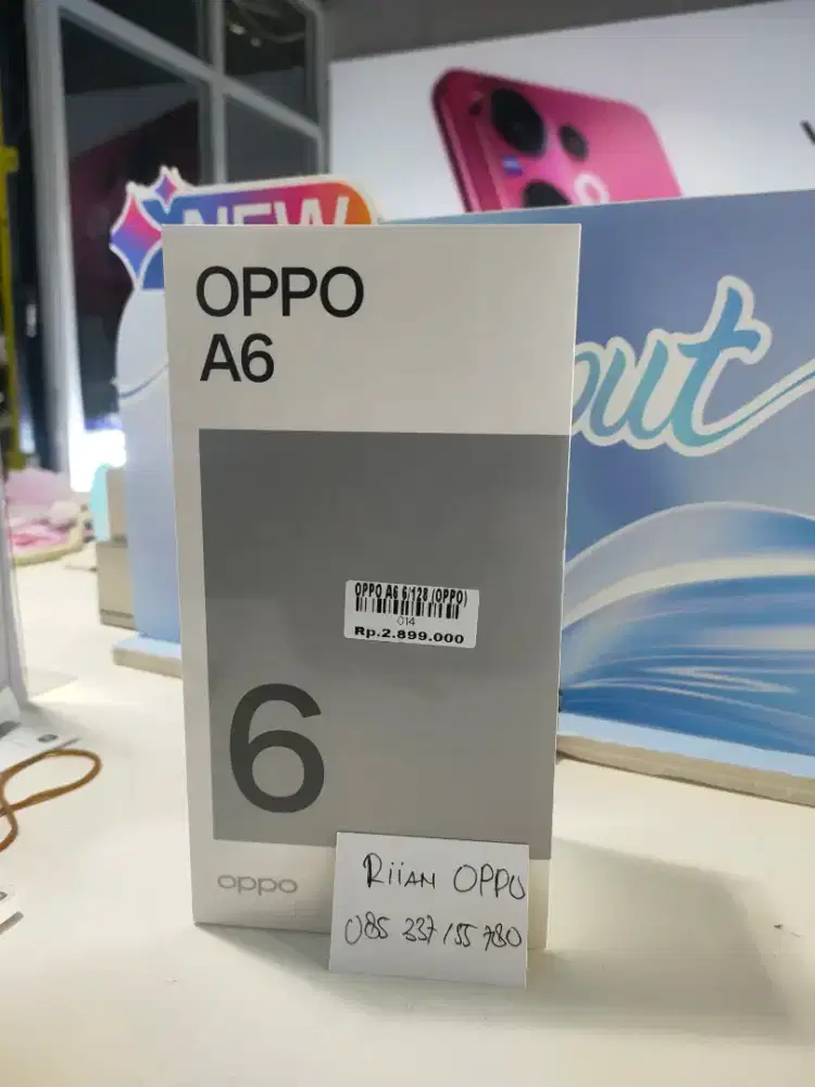 OPPO A6 Ram 8/128gb ATLANTIS DAHSYAT