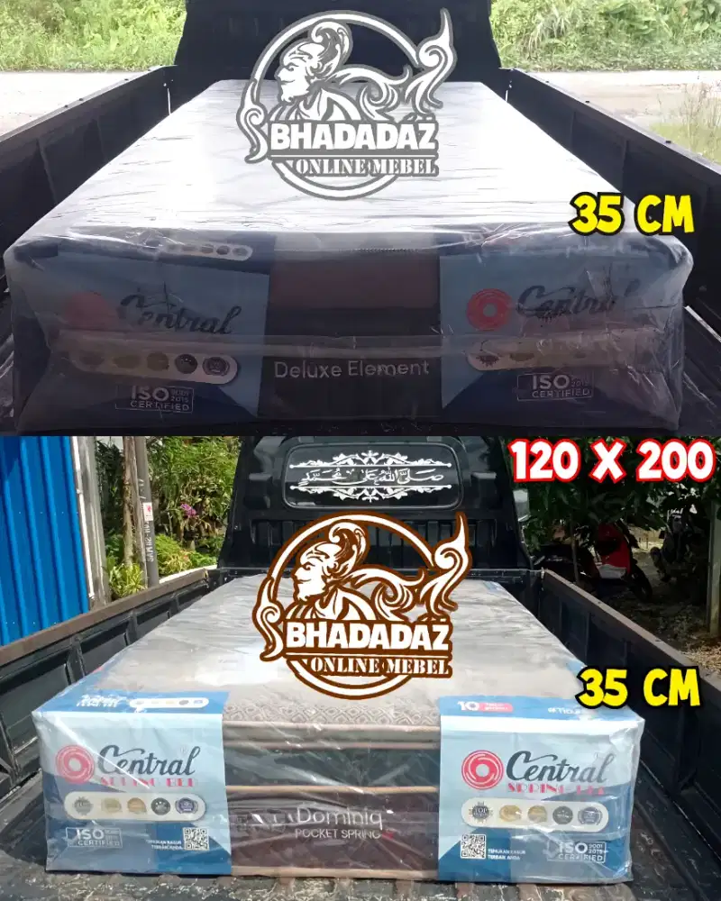 Springbed Central Ukuran Single Tebal 35 Cm