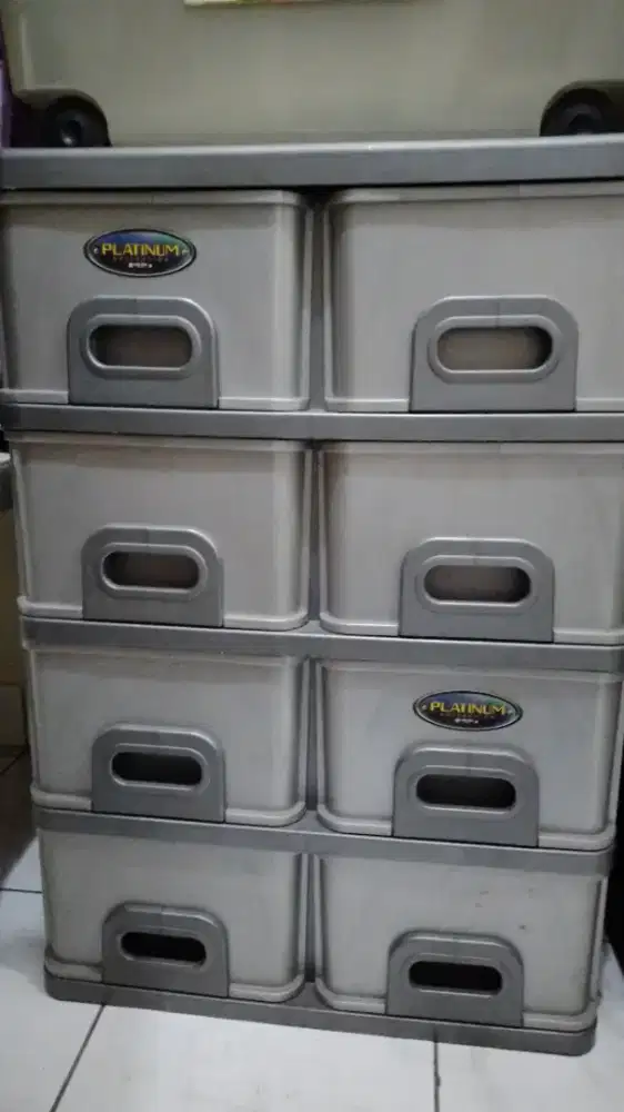 Lemari plastik laci Lion star bekaa