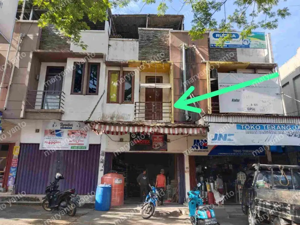 DIJUAL CEPAT RUKO 2½ LT DI JLN. PERINDUSTRIAN 1 KEC. SUKARAME PALEMBAN