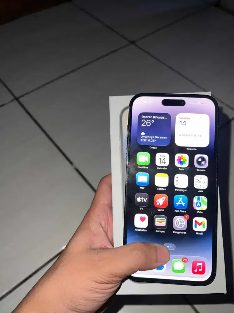 iPhone 14 Promax 128GB INTER FULLSET