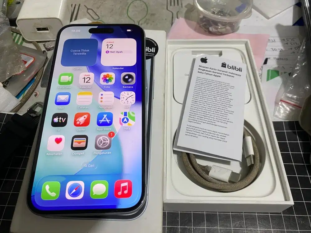 iphone 15 128gb garansi resmi blibli ibox
