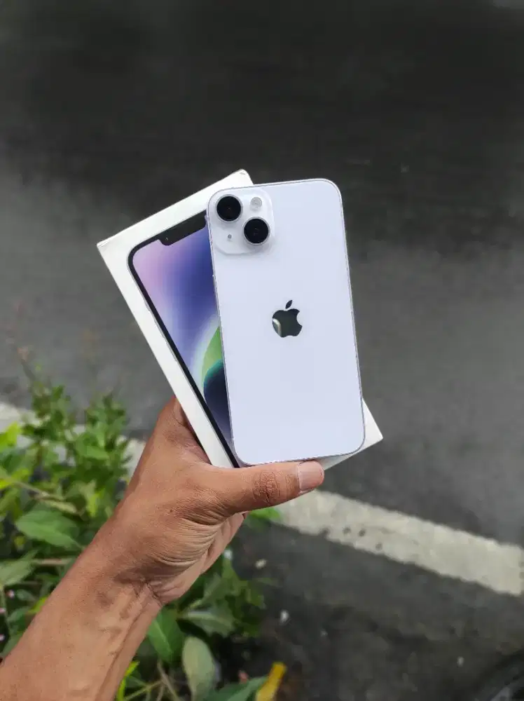 iPhone 14 128gb BH 87% Garansi Resmi iBox Fulset original
