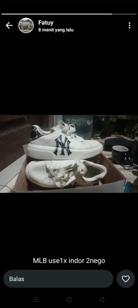 MLB use 1 kali indor 2 nego