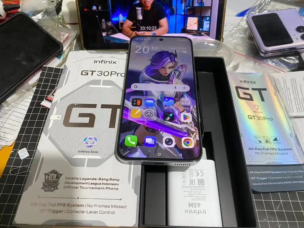 infinix gt 30 pro 8/256gb fullset original