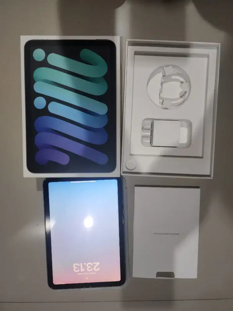 Apple Ipad Mini 6 64 GB Grey Normal Lengkap ex Inter