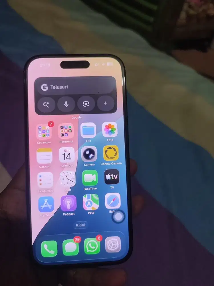 IPHONE 15 128 GB IBOX GARANSI SAMPAI DESEMBER 2026