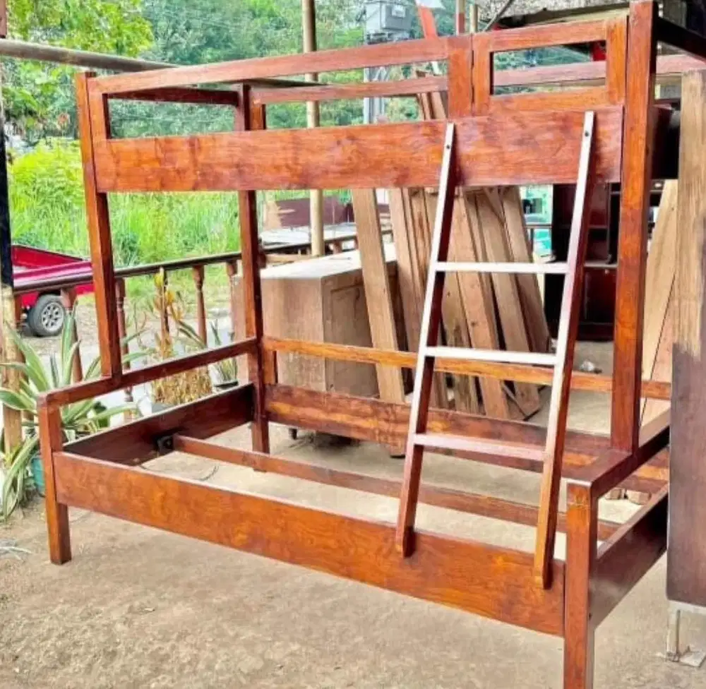RANJANG SUSUN KAYU JATI asli