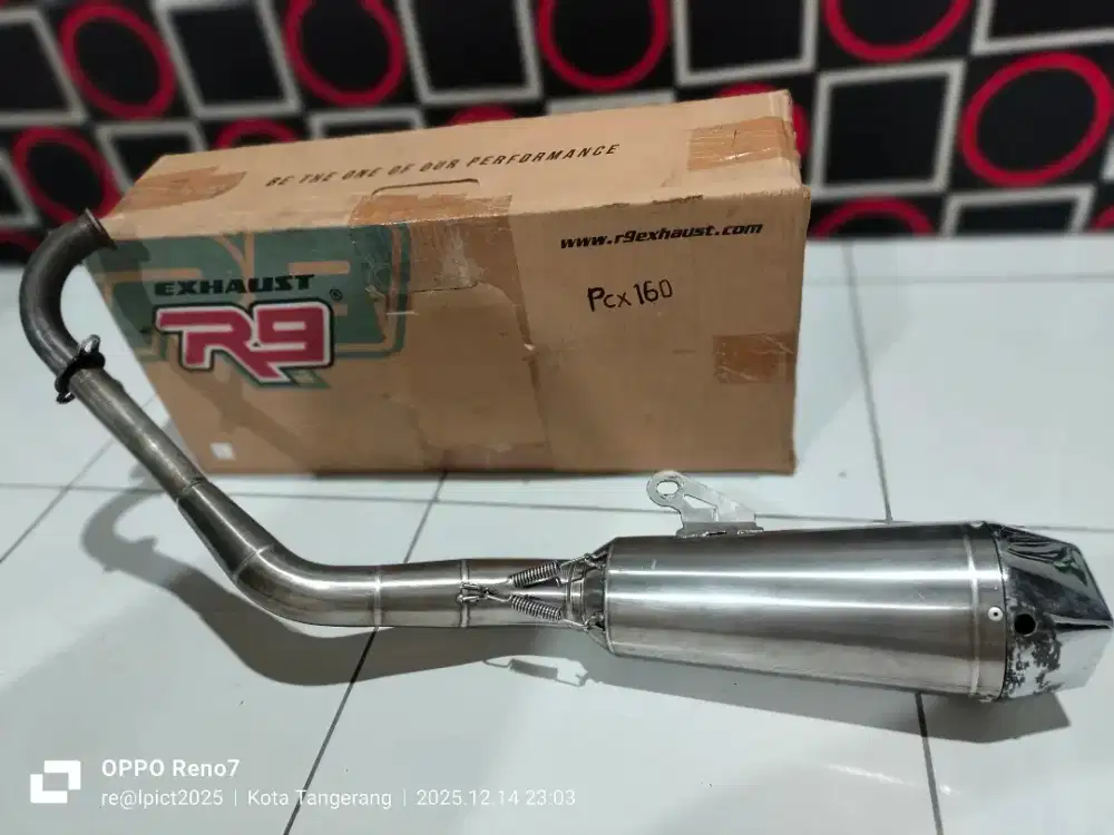 KNALPOT NEW ALPHA SERIES PCX 160 - SILVER