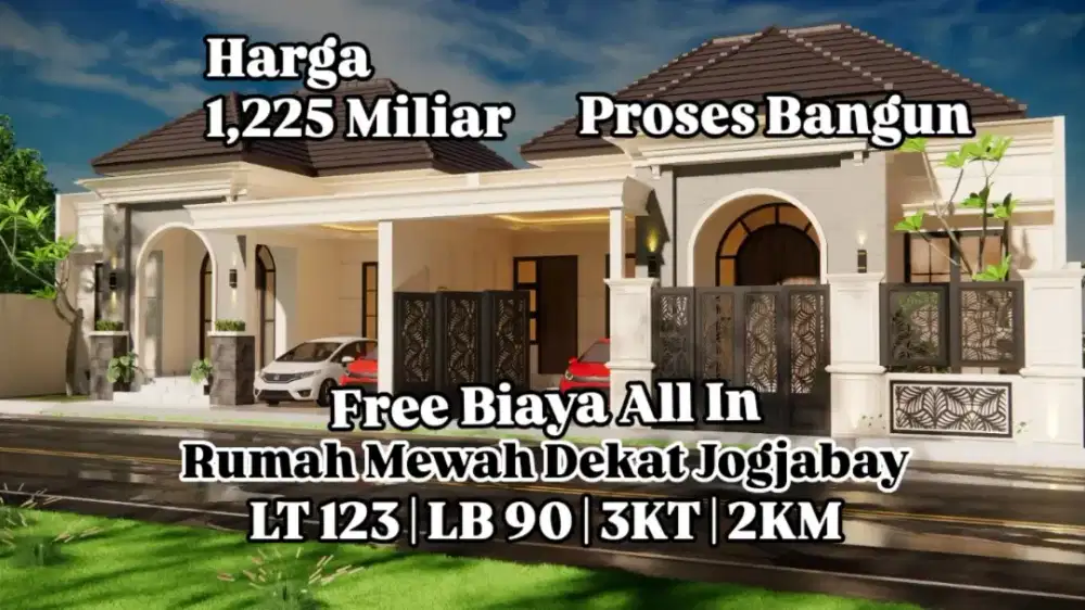 Free Biaya All In Dijual Rumah Mewah Proses Bangun Dekat Jogjabay