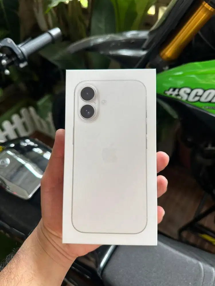 Iphone 16 white 128gb segel box
