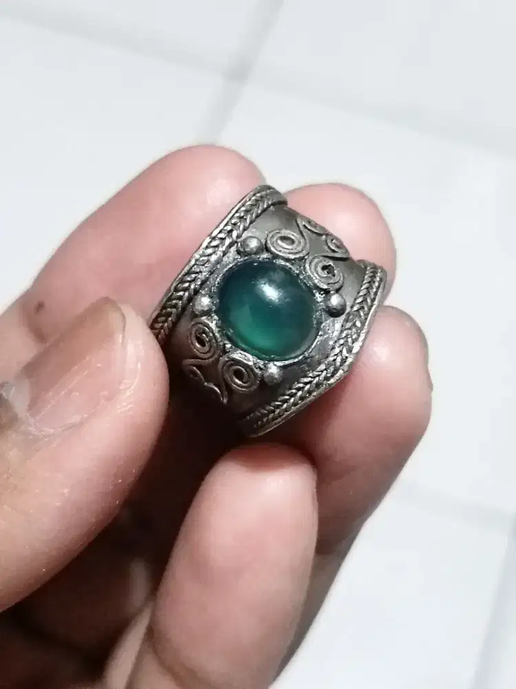 Cincin Batu Bacan Doko HQ Natural Size Kantoran
