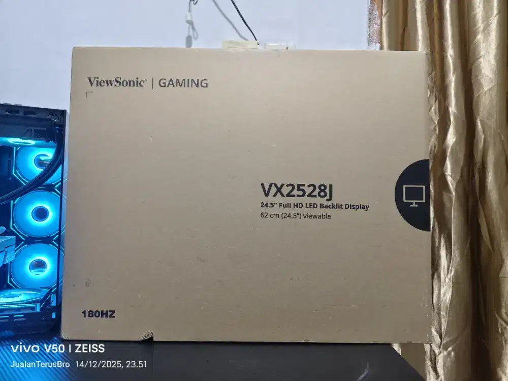 MONITOR GAMING VIEWSONIC VX2528J 25 180HZ 0.5MS FHD IPS 1080P HDMI DP