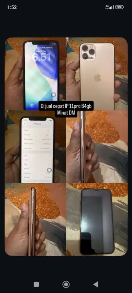 Jual iPhone 11 pro 64GB