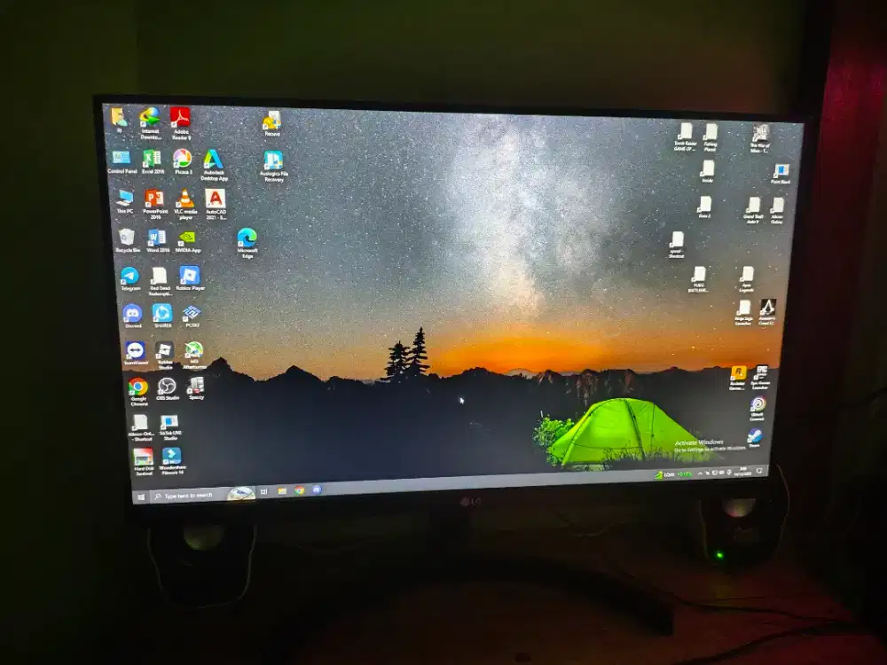 CPU I5 10400F GTX 1660 Ti Ram 16Gb + MONITOR 24