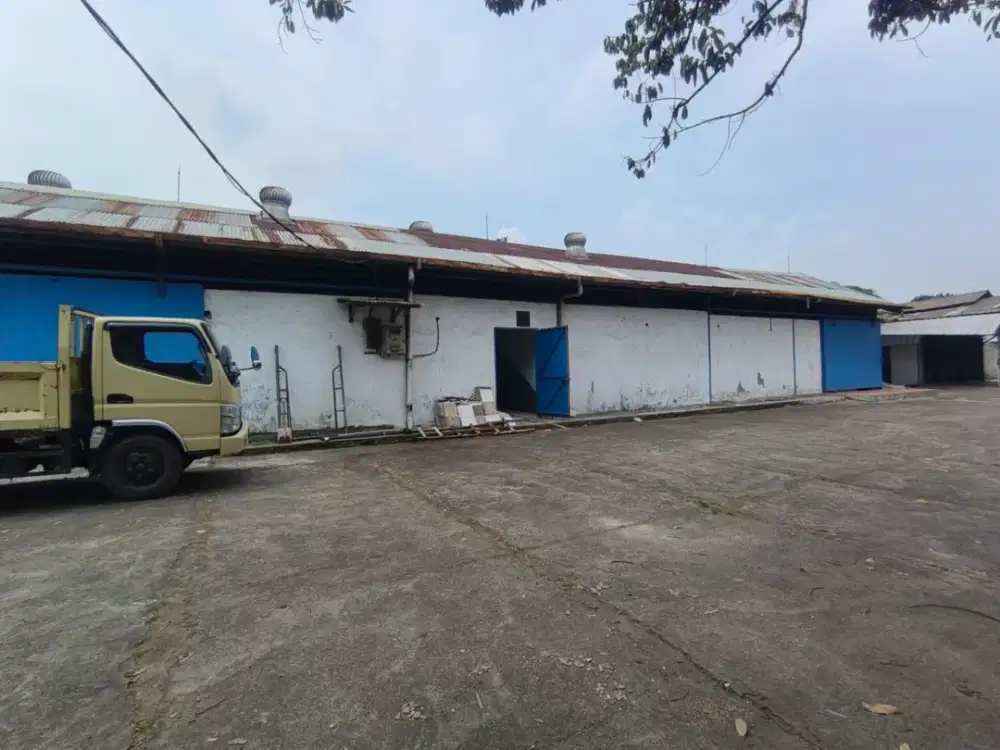 Gudang 400m Parkir Luas Akses Kontainer 40feet di Alternatif Cileungsi (Transyogi), Bogor #774