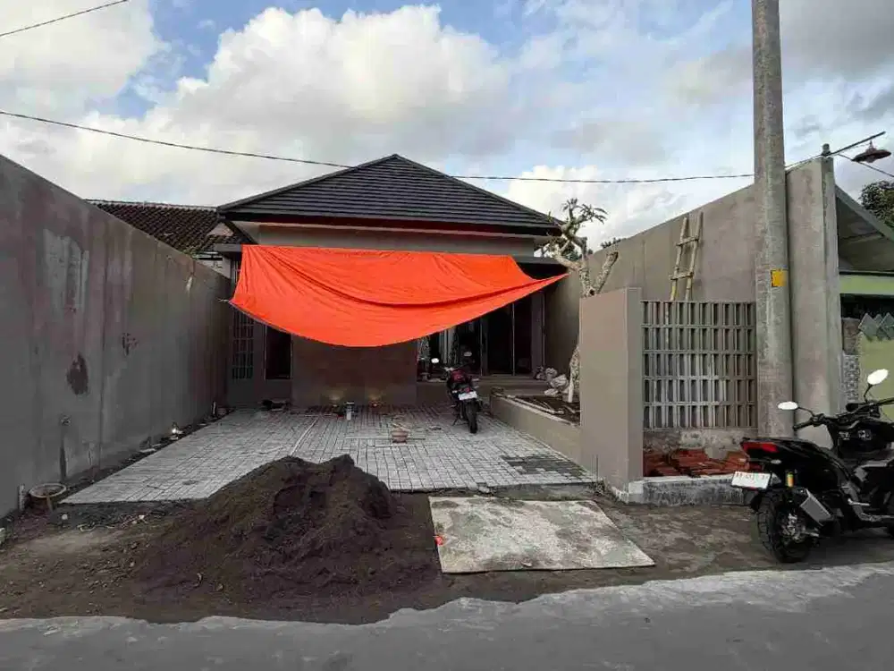 Rumah Baru Proses Finishing Full Furnished Di Purwomartani