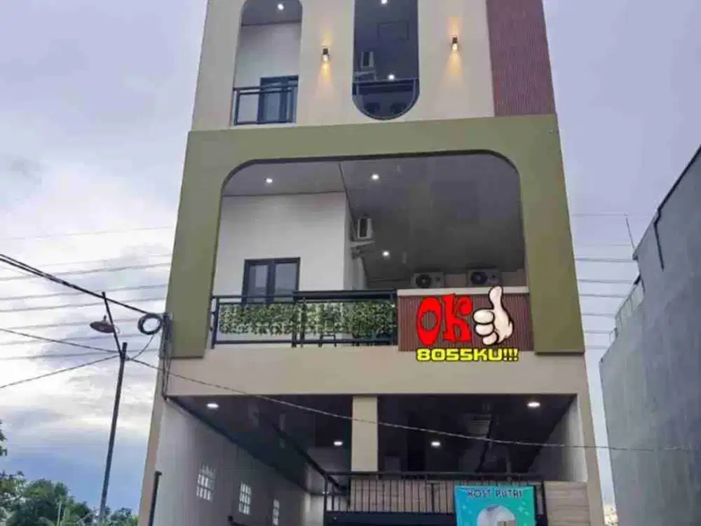 Lokasi Produktif 30+1 Kamar Full Furnish Rumah Kost Baru Tinggal Peralihan Dekat Hangtuah ITS Bme Keputih