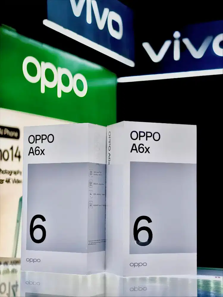 Oppo A6x 12/256 Promo Harga New Segel Garansi Resmi Oppo Gratis COD !!