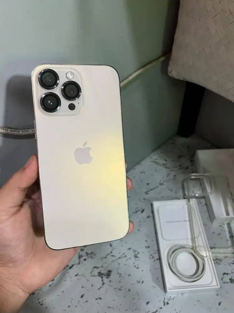 Iphone 14 Promax 256gb Gold, Ori Mulus